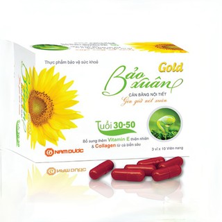 Viên uống nội tiết tố nữ Bảo Xuân Gold dành cho phụ nữ tuổi 30-50
