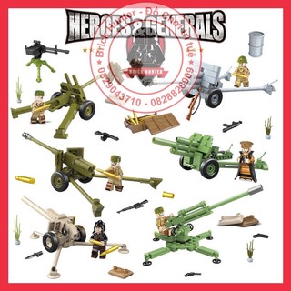 Army WWII Các loại Pháo của Hồng Quân Liên Xô Quan Guan 100078