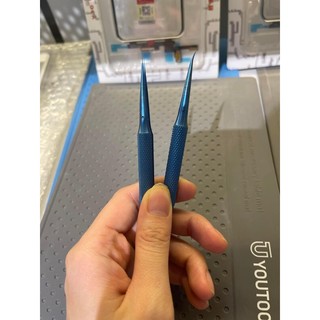 Panh nhíp gắp linh kiện titan ruiqi xanh đậm. bh 12 tháng 1 đổi 1
