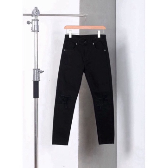 Quần Jean Dài Nam ,Chất Bò Nam Rách Gối T cao cấp dáng From Dáng tươi trẻ korea a256 a32 a124 a4 q8 | BigBuy360 - bigbuy360.vn