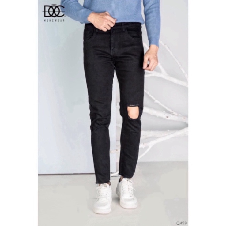 Quần Skinny Nam màu đen Chất Bò co giãn make up tầng lớp thanh niên tuổi - D45 a256 a32 a124 a4 q8 | BigBuy360 - bigbuy360.vn