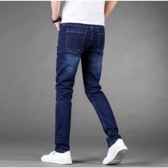 Quần jeans nam Dáng skinny quần bò nam ống côn co giãn [40-75KG] [Z02] A78 A58 q8 | BigBuy360 - bigbuy360.vn