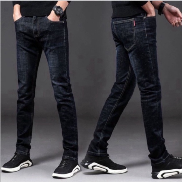 Quần jeans nam Dáng skinny quần bò nam ống côn co giãn [40-75KG] [Z02] A78 A58 q8 | BigBuy360 - bigbuy360.vn