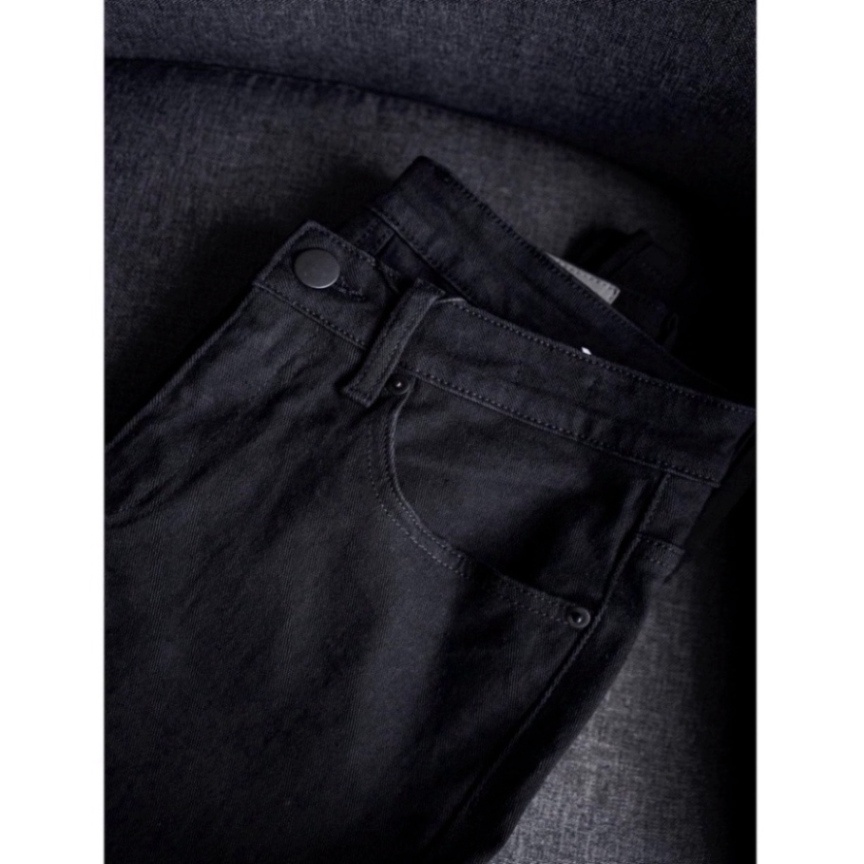 Quần Jean Dài Nam màu đen TRƠN kiểu tươi trẻ trang điểm và make up From Chuẩn make up cao cấp Athena- a124 a4 q8 | BigBuy360 - bigbuy360.vn