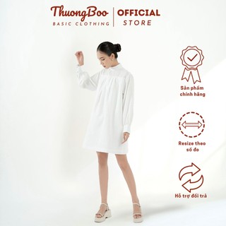 Đầm Nữ Thiết Kế Thuongboo Thời Trang Tinh Tế Nổi Bật Là Phần Cổ Áo Cách Điệu - Wed Dress