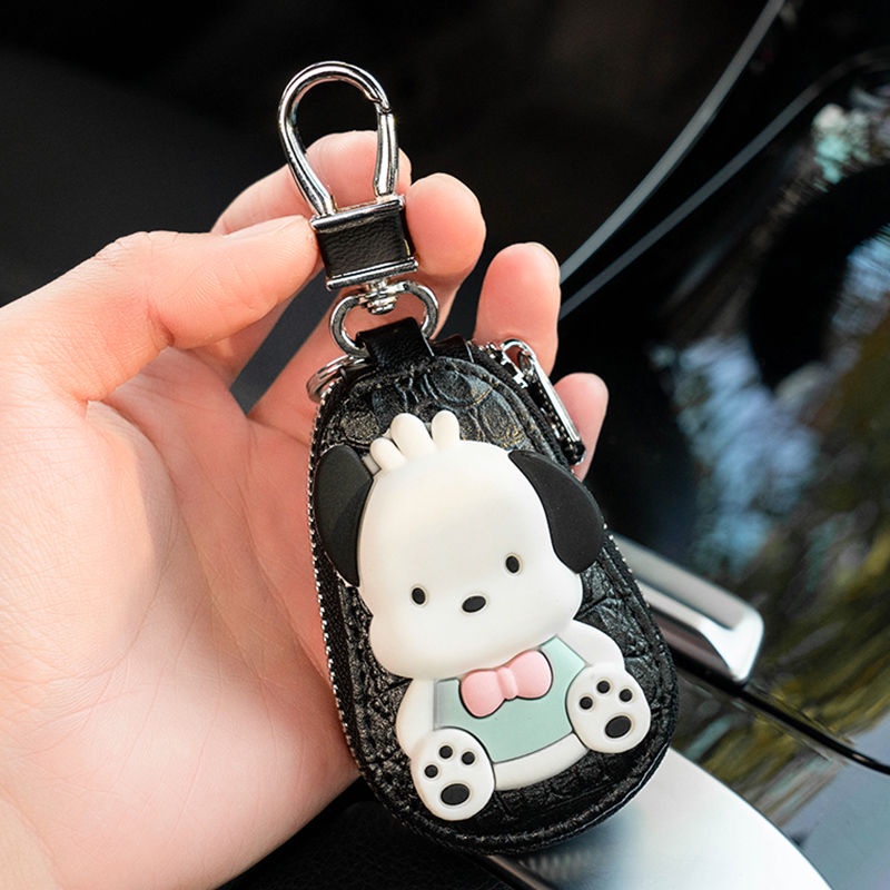 Pacha Vỏ Bọc Chìa Khóa Xe Hơi / Túi Đựng Chìa Khóa Xe Hơi Hình Chú Chó Xấu Xí Dễ Thương Sáng Tạo Cho Nữ st