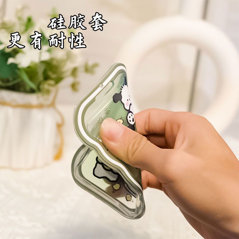 Pacha Móc Khóa ins Bộ Thẻ Tín Dụng Cún Pacha Trong Suốt Kiểm Soát Truy Cập Thẻ Nhớ Dễ Thương Cho Học Sinh