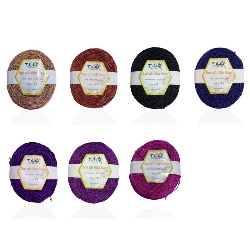 Sợi dù 1mm cuộn 200gram