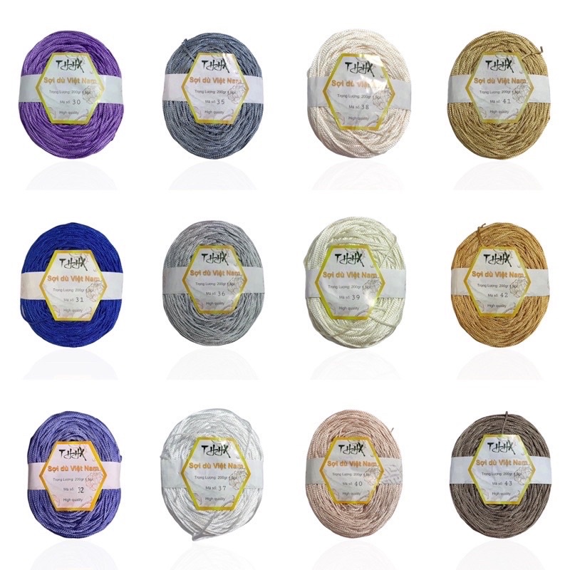 Sợi dù 1mm cuộn 200gram