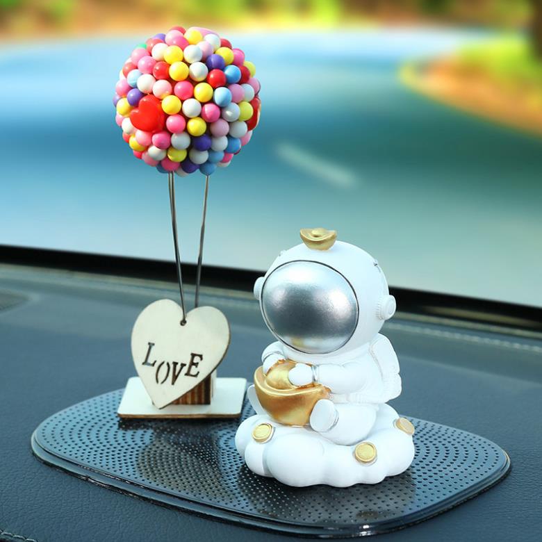 Tượng phi hành gia, Mô hình phi hành gia thám hiểm mặt trăng trang trí taplo ôtô,bàn làm việc,góc học tập 2603 | BigBuy360 - bigbuy360.vn