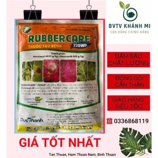 Thuốc trừ nấm bệnh cây trồng rubbercare 720wp - trừ thán thư thanh long - gói 100g
