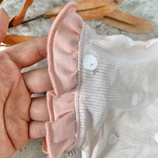 Bộ chấm bi cộc tay cho bé gái