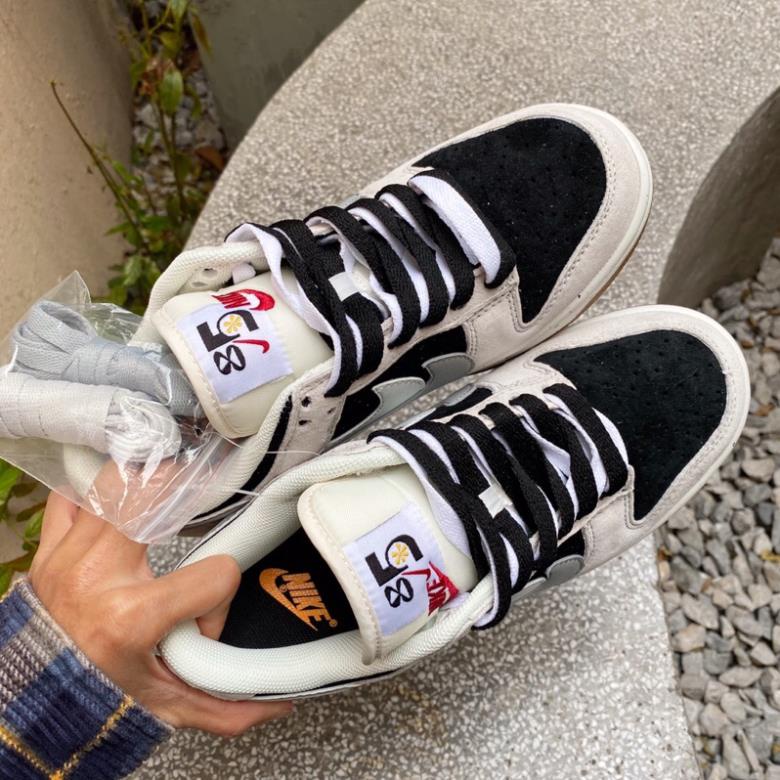 Giày thể thao sb dunk đen xám màu mới