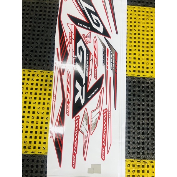 TEM CHẾ GTR ĐỎ ĐEN WINNER V1