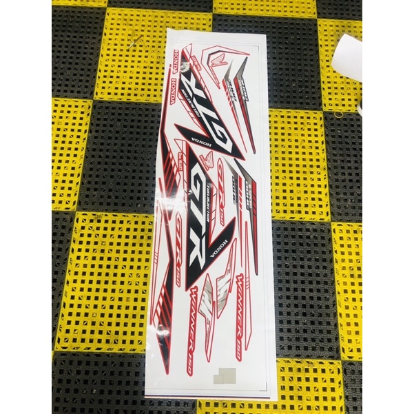 TEM CHẾ GTR ĐỎ ĐEN WINNER V1