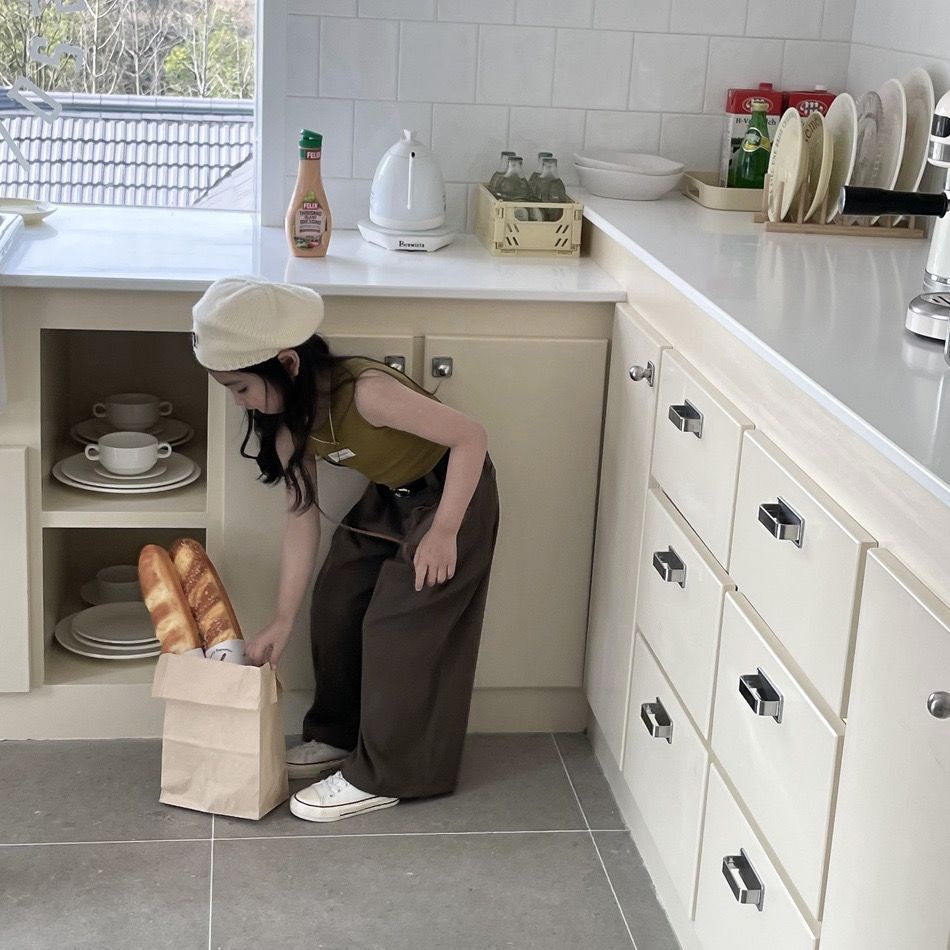 2023 Set Áo Thun Tay Ngắn Và Quần Dài Mới Dành Cho Bé Gái