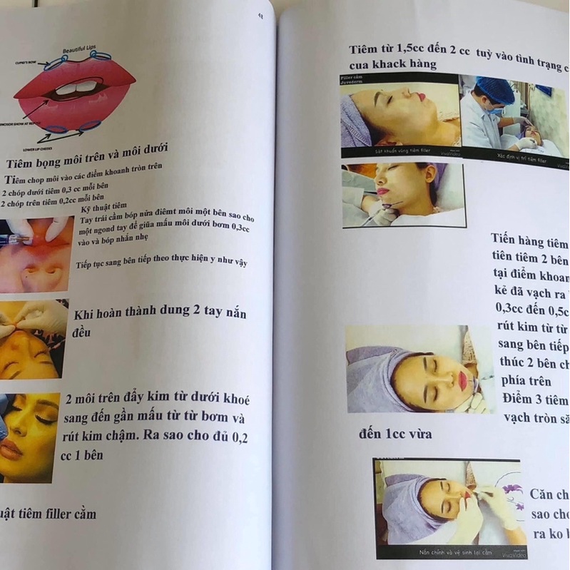 ✅ Giáo Trình - Tiêm Filler/chi tiết,cho người mới bắt đầu học