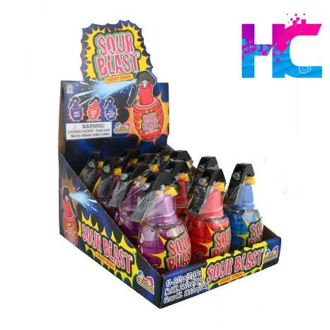 Kẹo đồ chơi hình lựu đạn xịt ra nước vị trái cây - hang_chuan