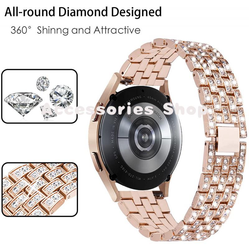 Dây Đeo Thay Thế Bằng Thép Không Gỉ samsung watch 4 Dây Đeo Đồng Hồ Thép Không Gỉ Cho Galaxy watch 5