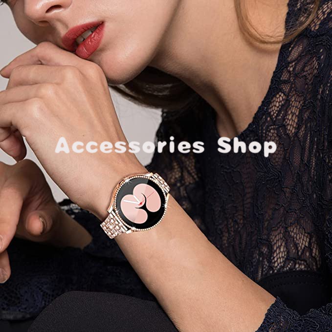 Dây Đeo Thay Thế Bằng Thép Không Gỉ samsung watch 4 Dây Đeo Đồng Hồ Thép Không Gỉ Cho Galaxy watch 5