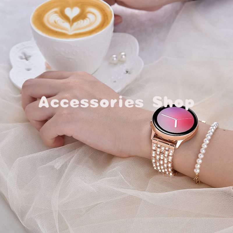 Dây Đeo Thay Thế Bằng Thép Không Gỉ samsung watch 4 Dây Đeo Đồng Hồ Thép Không Gỉ Cho Galaxy watch 5