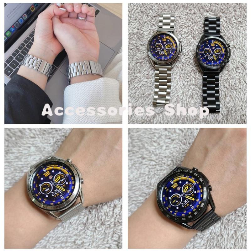 Dây Đeo Thay Thế Bằng Thép Không Gỉ samsung watch 4 Dây Đeo Đồng Hồ Thép Không Gỉ Cho Galaxy watch 5