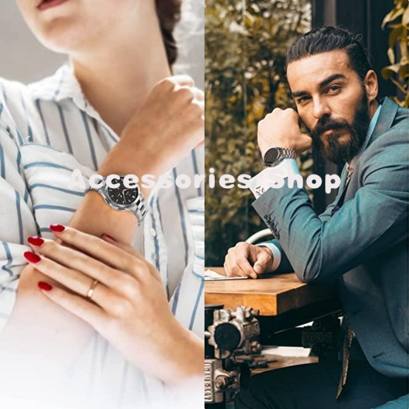 Dây Đeo Thay Thế Bằng Thép Không Gỉ samsung watch 4 Dây Đeo Đồng Hồ Thép Không Gỉ Cho Galaxy watch 5