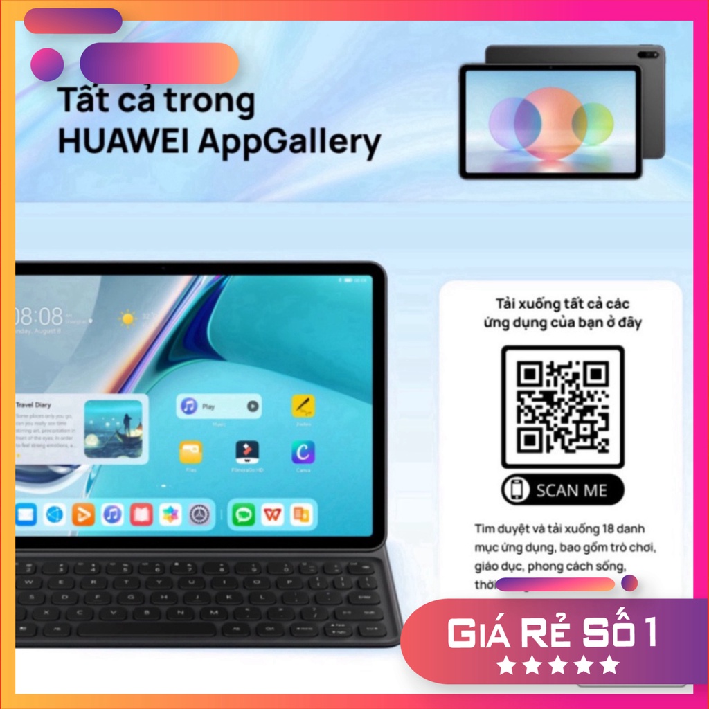 (Sale) Máy Tính Bảng HUAWEI MatePad | Màn hình 2K FullView | Cộng tác đa màn hình ( sale ) Miễn phí giao hàng .