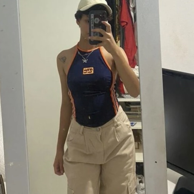 ÁO TANKTOP 2 DÂY CỔ YẾM ÔM CROPTOP THỜI TRANG NỮ TRENDY SEXY PHONG CÁCH Y2K BIKERCORE HOẠ TIẾT THÊU TRENDY GIÁ RẺ