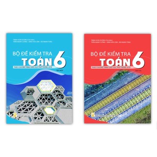 Sách - combo bộ đề kiểm tra toán lớp 6 -