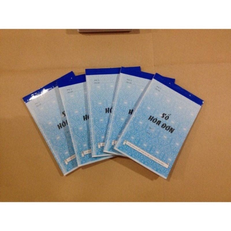 Sổ hóa đơn bán lẻ, hóa đơn bán hàng, sổ 1, 2 và 3 liên