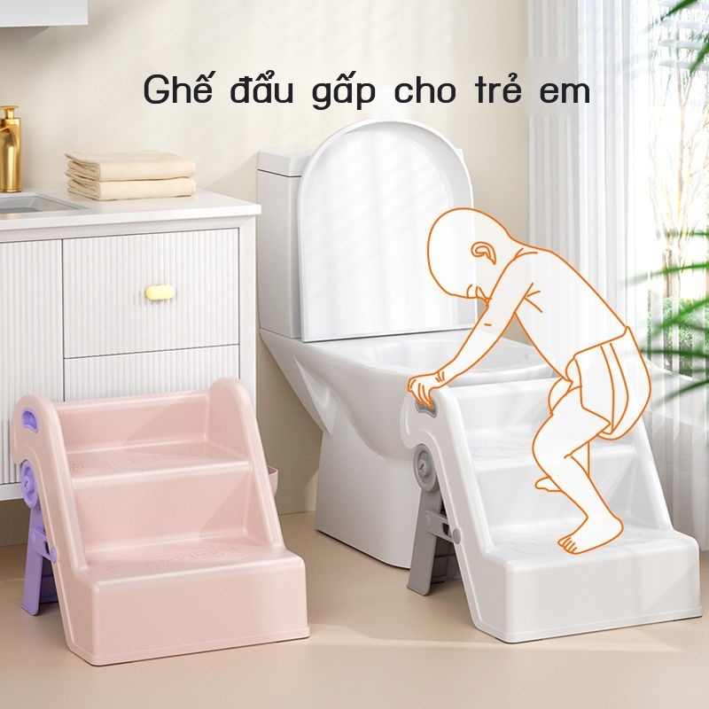 Thang bước có thể gập lại cho trẻ em