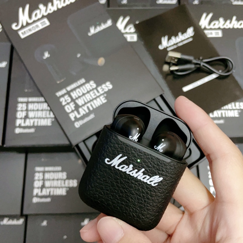 Tai Nghe Bluetooth Không Dây 1: 1 Kèm Mic Chuyên Dụng Chơi Game Marshall MINOR III