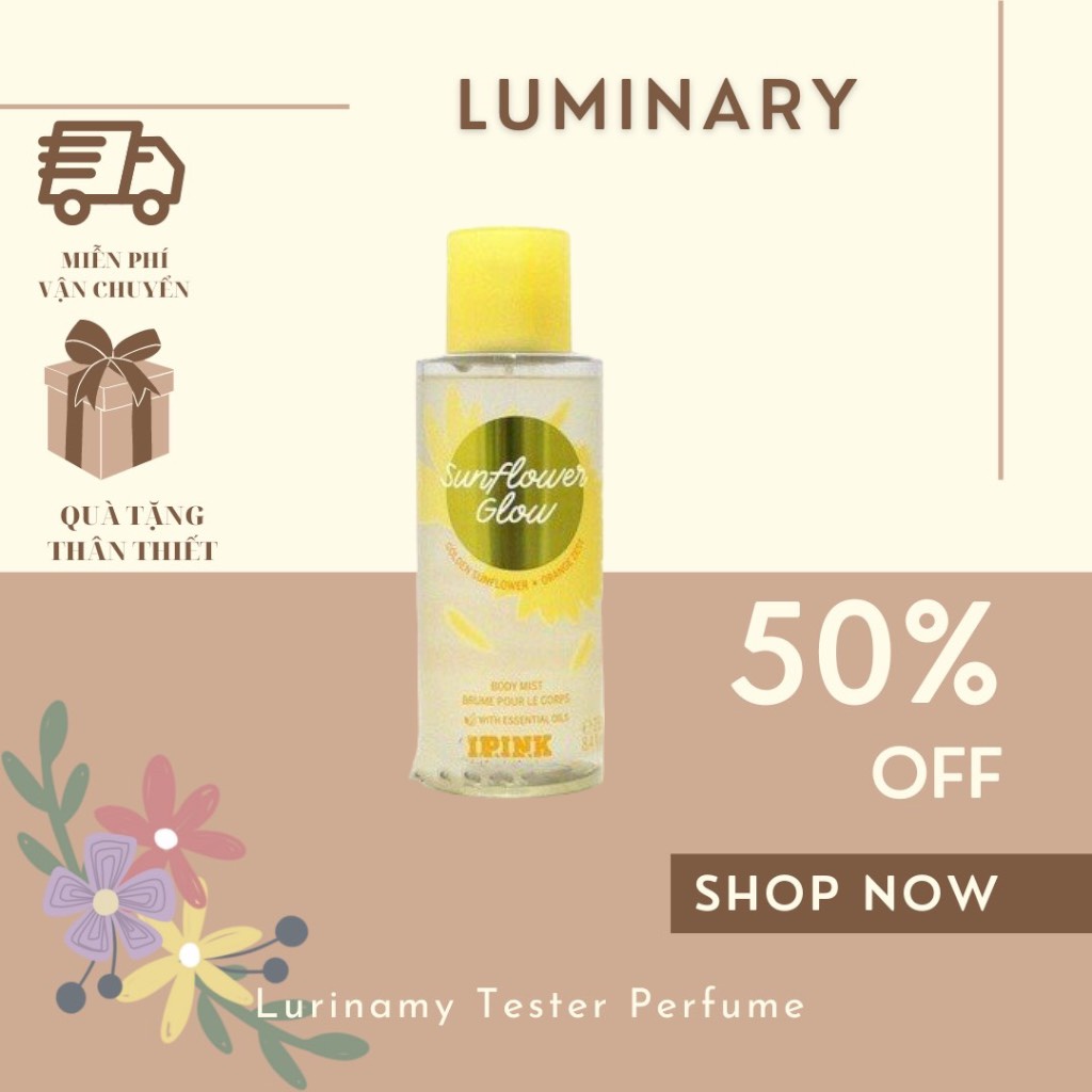 Xịt Thơm Toàn Thân Body Mist VS - SUNFLOWER GLOW