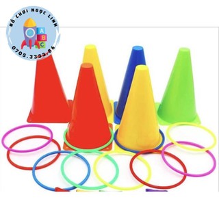 Game chóp ném vòng 23cm - giúp trẻ vận động tay, mắt linh hoạt