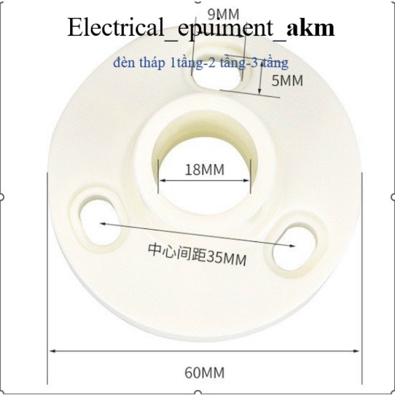 ĐÈN THÁP 3 TẦNG 2 TẦNG CÁC LOẠI