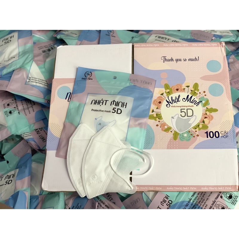 Khẩu Trang 5D màu trắng