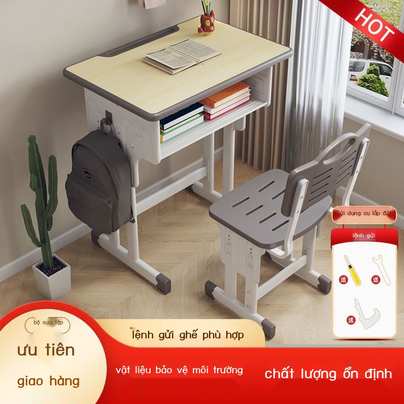 Bộ bàn học trẻ em nâng