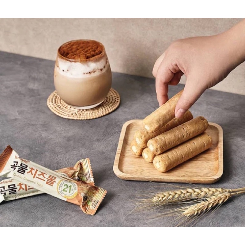 SALE RẺ Bánh Ngũ Cốc Cuộn Phô Mai Samyang Bịch 80gr Hot Hot - Hàn Quốc