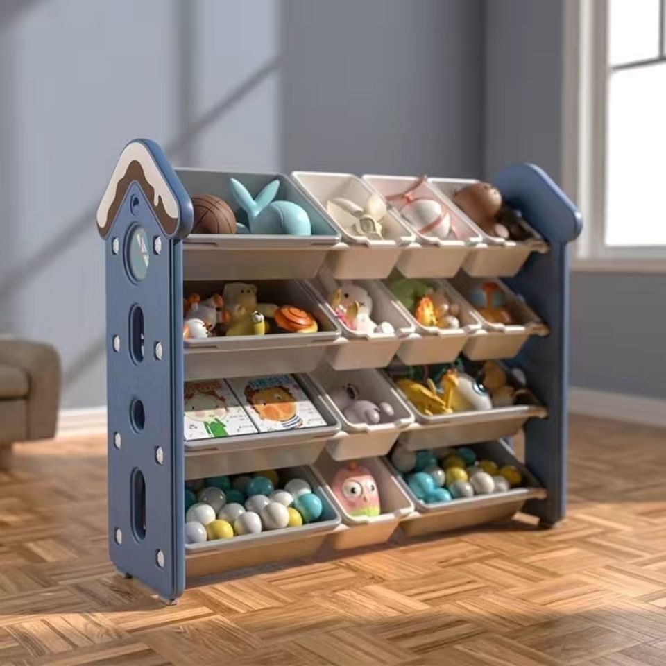 Giá để đồ chơi trẻ em tổ chức lưu trữ