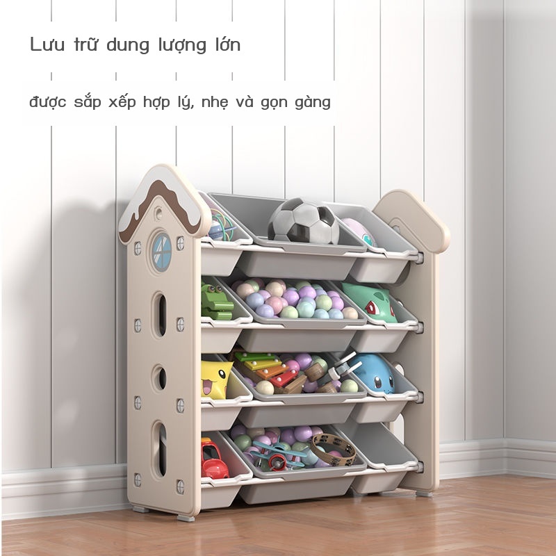 Giá để đồ chơi trẻ em tổ chức lưu trữ