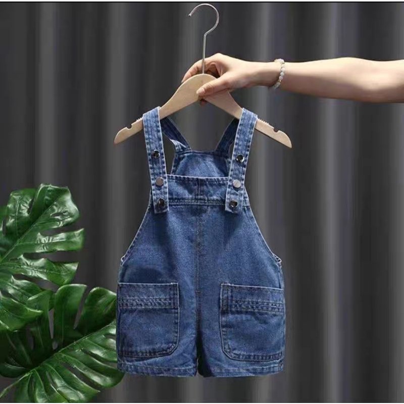 Yếm jeans ngắn cho bé gái và bé trai, yếm bò cộc cho bé mặc siêu xinh Y1 hàng tuyển chọn loại 1 Ttom.kids