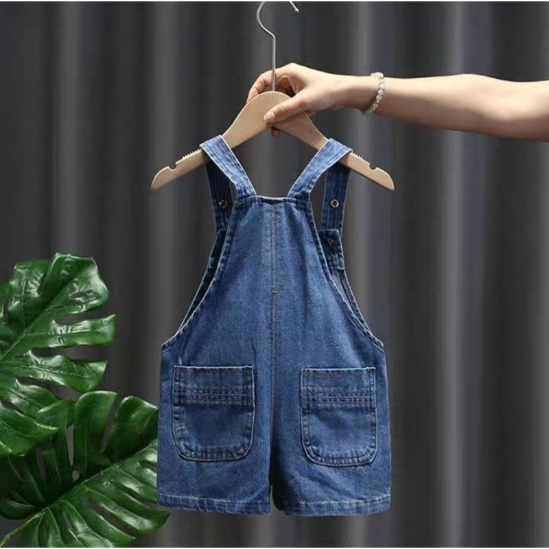 Yếm jeans ngắn cho bé gái và bé trai, yếm bò cộc cho bé mặc siêu xinh Y1 hàng tuyển chọn loại 1 Ttom.kids