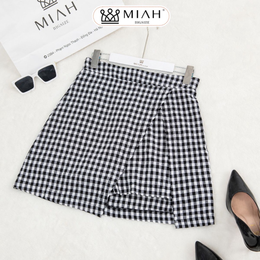 Quần giả váy caro Victoria Bigsize MIAH BIGSIZE CV0012 điệu đà cho nàng thích phong cách dịu dàng nữ tính