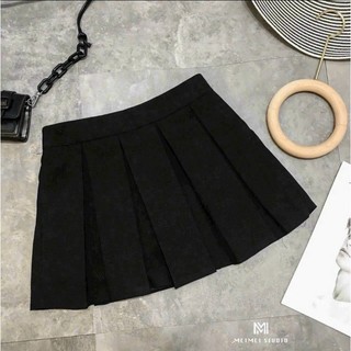 Chân váy xếp ly có quần trong