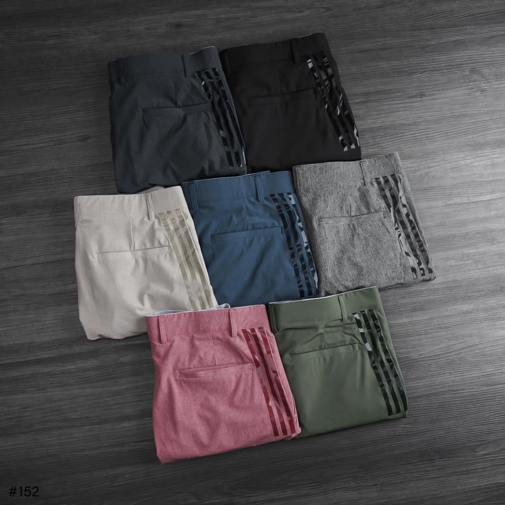 SHOP1 Quần Short Golf Xi Dãn Xịn QS104 Hãng Adidas In Viền Lưng Thời Trang