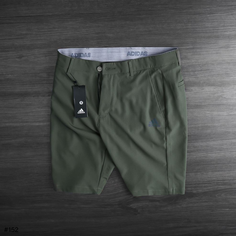 SHOP1 Quần Short Golf Xi Dãn Xịn QS104 Hãng Adidas In Viền Lưng Thời Trang