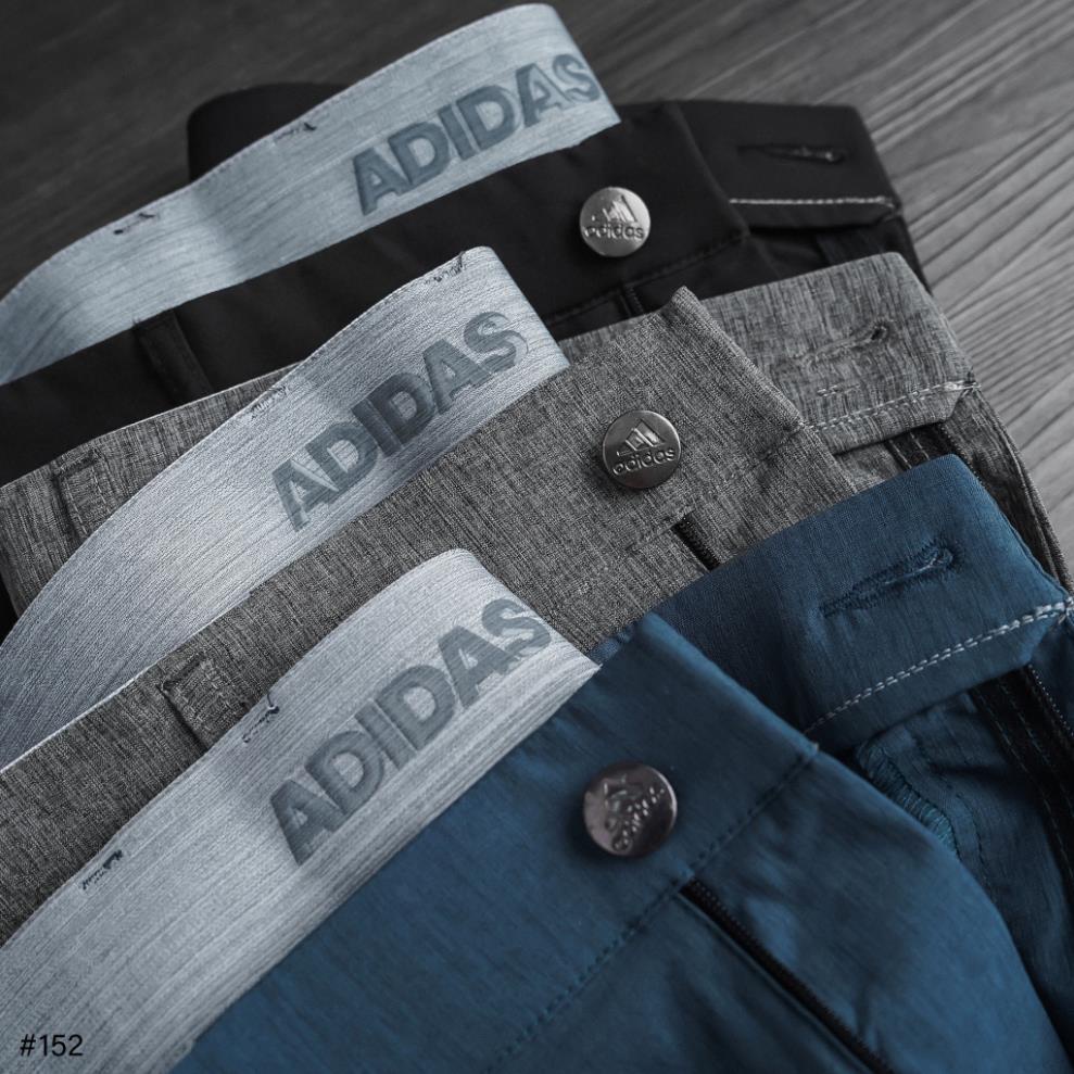 SHOP1 Quần Short Golf Xi Dãn Xịn QS104 Hãng Adidas In Viền Lưng Thời Trang