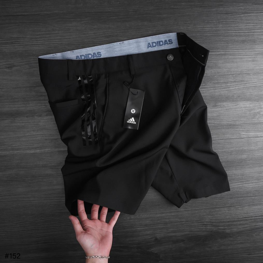 SHOP1 Quần Short Golf Xi Dãn Xịn QS104 Hãng Adidas In Viền Lưng Thời Trang