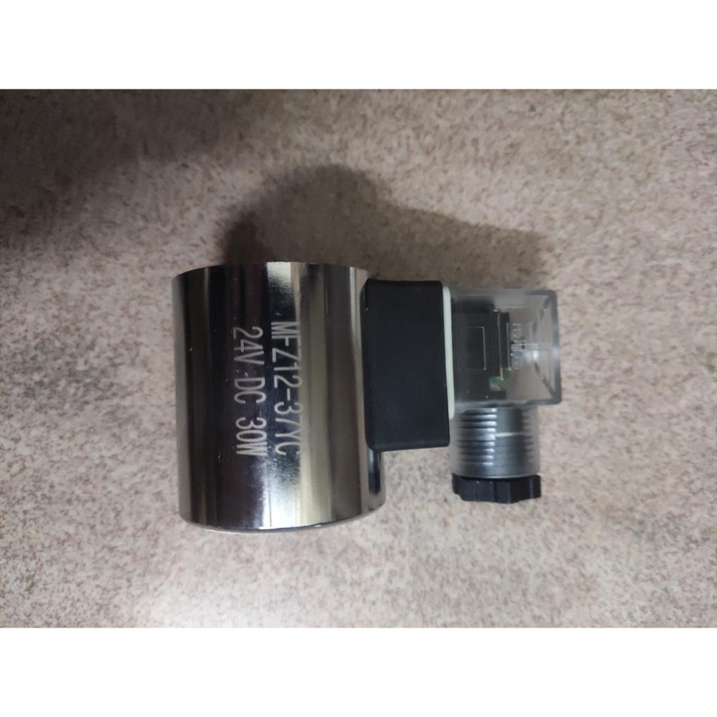 Coil điện MFZ12-37YC (lỗ 23x51mm, 24VDC, 12VDC, 110VAC) cuộn điện van thủy lực